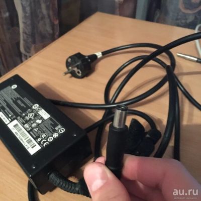 Лот: 12738190. Фото: 1. Блок питания 18.5 V 6.5 A от ноутбука... Зарядные устройства, блоки питания для бытовой техники