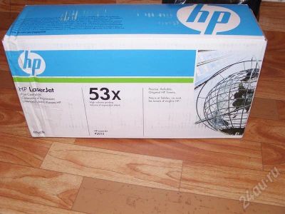 Лот: 664043. Фото: 1. картридж HP q7553x на принтер... Картриджи, расходные материалы