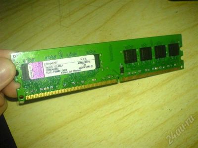 Лот: 653736. Фото: 1. Неисправная DDR2 kingston 1Gb. Оперативная память