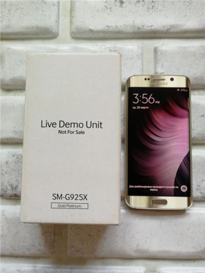 Лот: 11257426. Фото: 1. Смартфон Samsung s6 edge SM-G925X... Смартфоны
