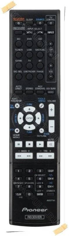 Лот: 15906967. Фото: 1. Пульт PIONEER AXD7741, VSX-430. Пульты ДУ