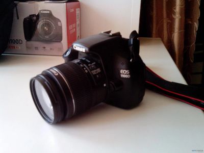 Лот: 8046356. Фото: 1. Canon EOS 1100D. Цифровые зеркальные