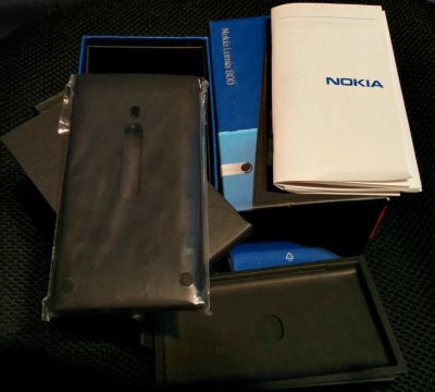Лот: 4663945. Фото: 1. Коробка из под Nokia Lumia 800... Чехлы, бамперы