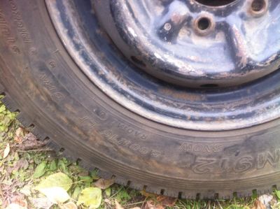 Лот: 4561803. Фото: 1. Nissan atlass 6.00 R15 toyo. Шины на дисках