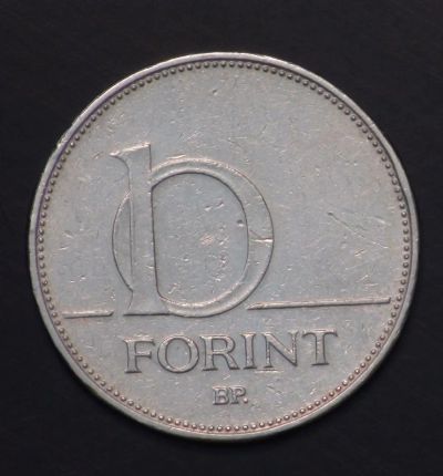 Лот: 3972947. Фото: 1. 10 форинтов 2001 г. (а881). Европа