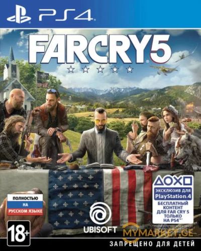 Лот: 11728773. Фото: 1. Far Cry 5 farcry5 PS4. Игры для консолей