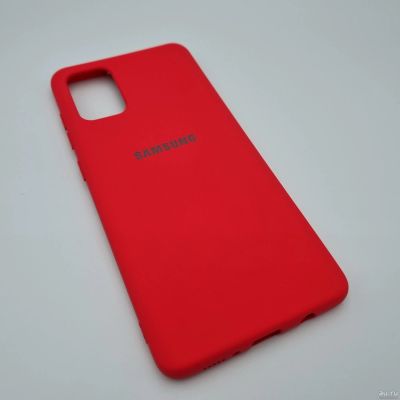 Лот: 17495037. Фото: 1. Чехол накладка Samsung A71 Silicone... Чехлы, бамперы