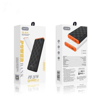 Лот: 22145042. Фото: 1. POWER BANK YESPLUS YS-914 PD 20W... Внешние, портативные аккумуляторы для смартфонов (Power bank)