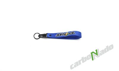 Лот: 17208412. Фото: 1. Брелок на карабине JDM Fuck синий. Брелоки для ключей