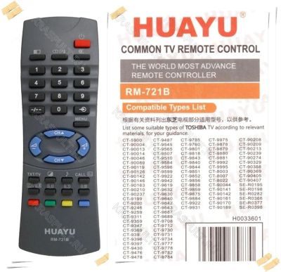 Лот: 10839022. Фото: 1. Пульт универсальный Toshiba RM-721B... Пульты ДУ