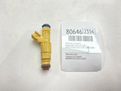 Лот: 21395631. Фото: 1. Форсунка топливная Mazda Mpv 2000... Топливная система