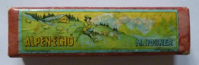 Лот: 6671814. Фото: 1. губная гармошка M.Hohner Alphen-Echo... Духовые