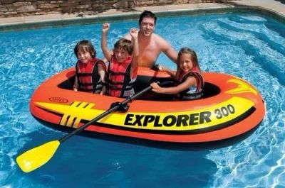 Лот: 2752662. Фото: 1. Лодка Explorer 300 (186кг) насос... Красноярск