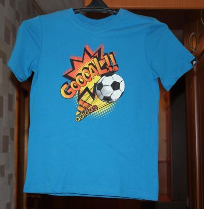 Лот: 11476806. Фото: 1. Футболка детская Adidas. Футболки, поло, топы, лонгсливы