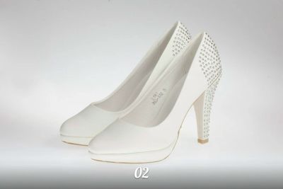 Лот: 6332685. Фото: 1. Свадебные туфли TM Louisa (белые... Туфли
