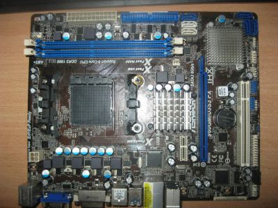 Лот: 11091458. Фото: 1. Asrock 960GM/U3S3 FX. Материнские платы