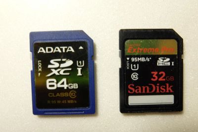 Лот: 7691277. Фото: 1. Карта памяти SD XC 64 GB ADATA... Карты памяти