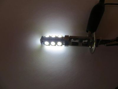 Лот: 4009009. Фото: 1. Лампа Н1 Светодиодная 13SMD, светодиод... Детали тюнинга
