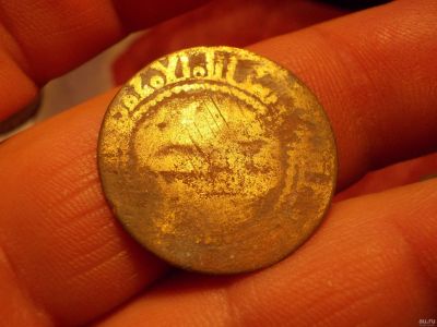 Лот: 15999077. Фото: 1. Куфический Фельс. Саманиды? Сасаниды... Россия до 1917 года