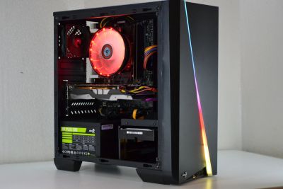 Лот: 16638363. Фото: 1. Игровой компьютер I3 9100F / GTX... Компьютеры в сборе