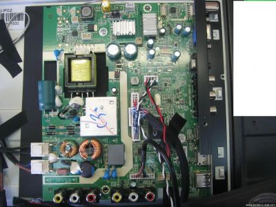 Лот: 8432775. Фото: 1. main , ms0v591-zc01-01 , тв Haier... Печатные платы