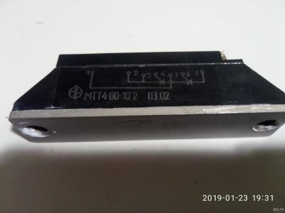 Лот: 13049285. Фото: 1. Модуль тиристорный МТТ4-80-10-2. Диоды и тиристоры