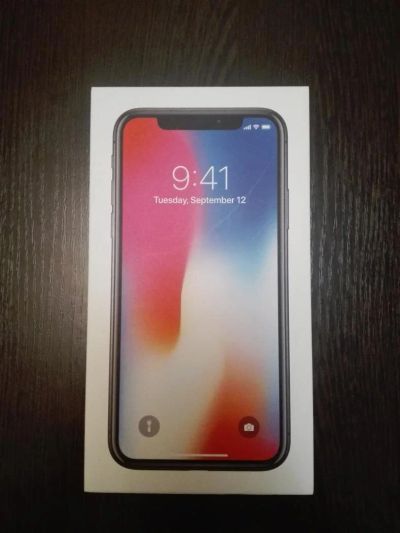 Лот: 10821357. Фото: 1. iPhone X 64Gb Space Gray. Смартфоны