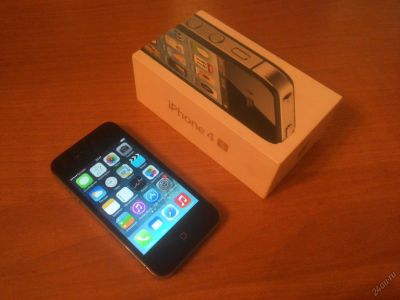 Лот: 5731407. Фото: 1. Iphone 4S 16Gb (в хорошем состоянии... Смартфоны