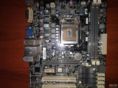 Лот: 9539395. Фото: 1. Материнская плата EliteGroup LGA1155... Материнские платы