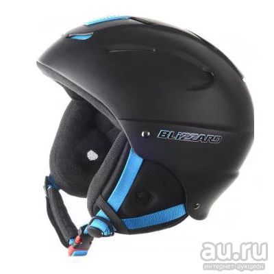 Лот: 12206439. Фото: 1. Шлем Blizzard Mega black matt... Шлемы