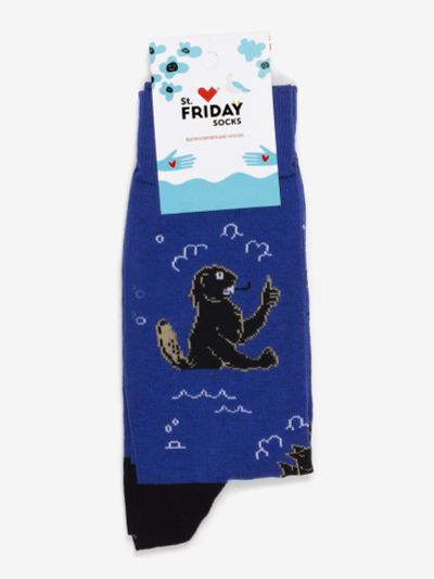 Лот: 23903654. Фото: 1. Носки с рисунками St.Friday Socks... Другое (спортивная одежда)