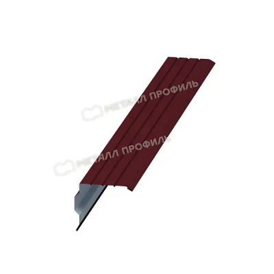 Лот: 17364161. Фото: 1. Планка Торцевая RAL 3005 Красное... Кровельные материалы