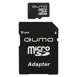 Лот: 9540099. Фото: 1. Карта памяти Micro SDHC Qumo 4GB... Карты памяти