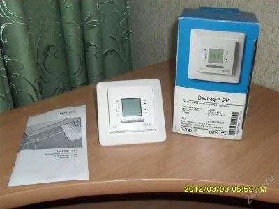 Лот: 1611377. Фото: 1. терморегулятор программируемый... Зарядные устройства, блоки питания для бытовой техники