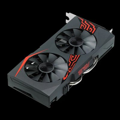 Лот: 25349093. Фото: 1. Видеокарта asus rx 570 8gb dvi... Видеокарты