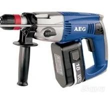 Лот: 1357780. Фото: 1. Перфоратор аккумуляторный AEG... Электроинструмент