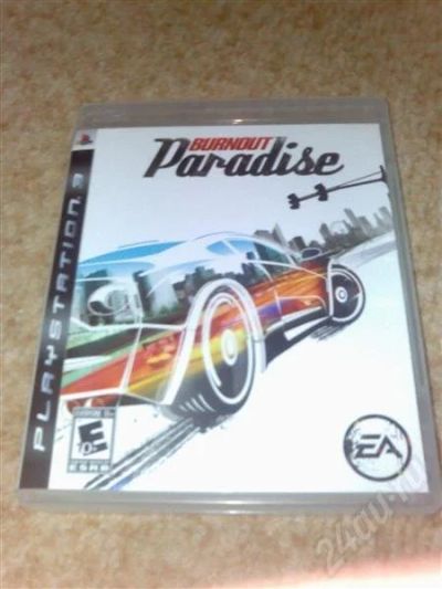 Лот: 354734. Фото: 1. Burnout Paradise PS3. Игры для консолей