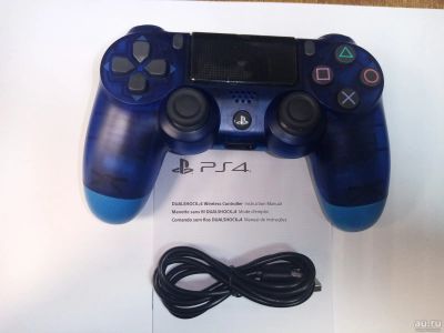 Лот: 18182473. Фото: 1. Джойстик Sony PS4 wireless dual. Аксессуары для игровых приставок, консолей, геймпады