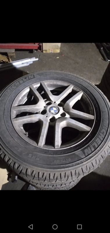 Лот: 16099998. Фото: 1. Колеса R17 BMW. Шины на дисках