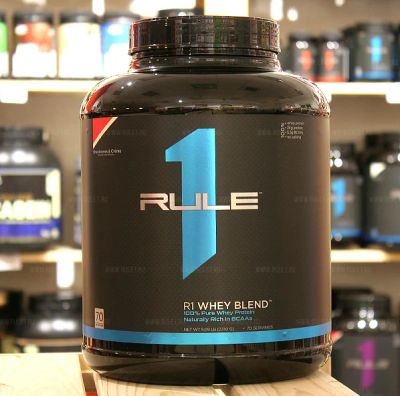Лот: 7459407. Фото: 1. Whey Blend (2300 гр.) Rule 1. Спортивное питание, витамины