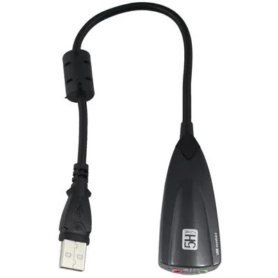 Лот: 3344819. Фото: 1. Внешняя звуковая карта 5HV2 (USB... Звуковые карты