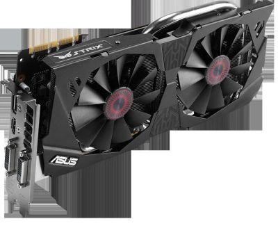 Лот: 9837434. Фото: 1. ASUS GeForce GTX 970 STRIX OC... Видеокарты