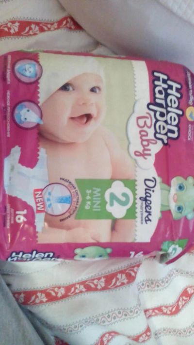 Лот: 6882943. Фото: 1. Подгузники Helen Harper Baby diapers... Детская гигиена