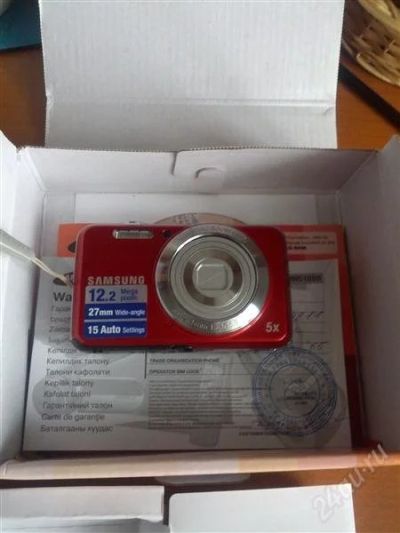 Лот: 1667033. Фото: 1. Фотоаппарат Samsung ES80 c рубля. Цифровые компактные