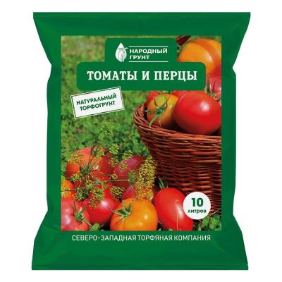 Лот: 24602930. Фото: 1. Грунт Народный, для томатов и... Грунты, удобрения