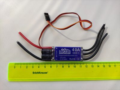 Лот: 25360198. Фото: 1. Регулятор оборотов 40А 2-6S LiPo. Авиамоделизм