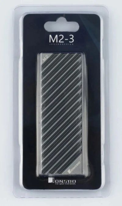 Лот: 24946702. Фото: 1. Радиатор для SSD M.2 2280 JONSBO... Системы охлаждения