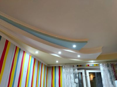 Лот: 25677970. Фото: 1. Покраска потолка на кухне 11 квадратов... Ремонт квартир