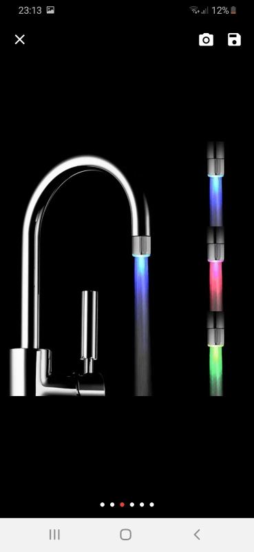 Лот: 15126106. Фото: 1. Насадка на кран световая. Другое (сантехника, водопровод)