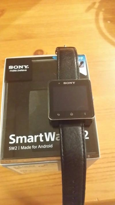Лот: 5032674. Фото: 1. Смарт часы Sony SmartWatch 2. Смарт-часы, фитнес-браслеты, аксессуары